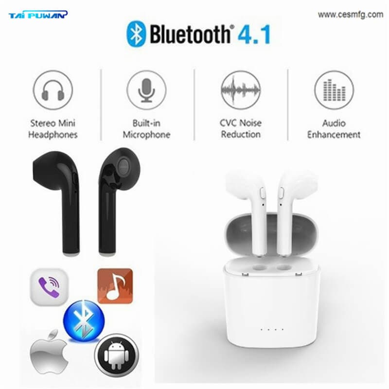 Wholesale Apple IPhone Wireless Bluetooth Mini Headphone